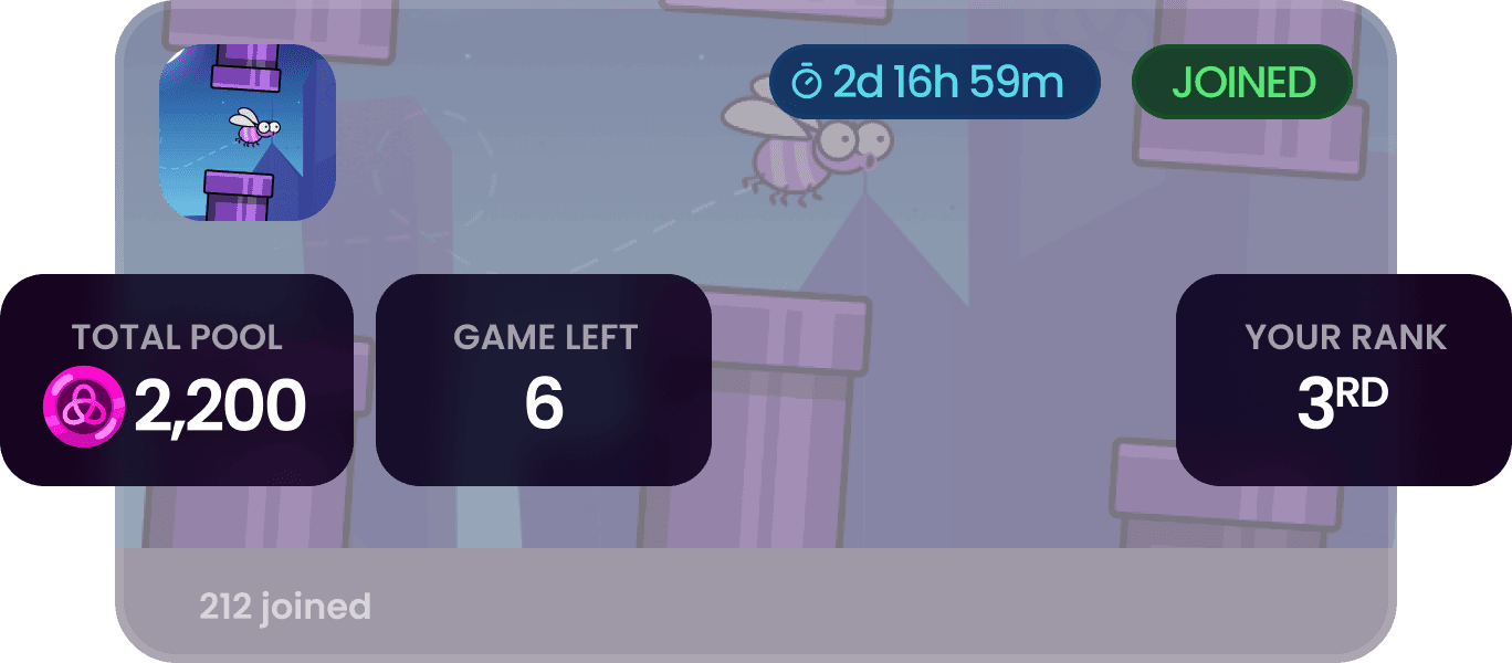 Tournament gameplay screen